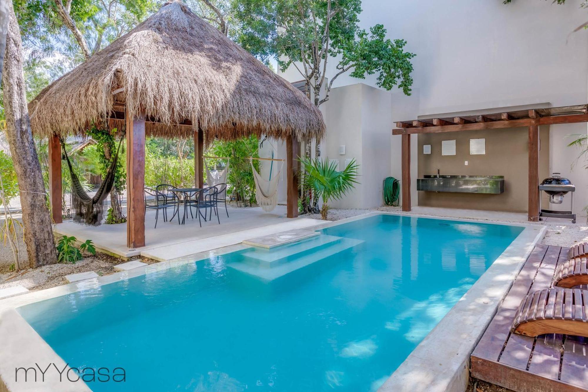 Ferienhaus Beautiful With Private Jacuzzi In Aldea Zama Tulum
